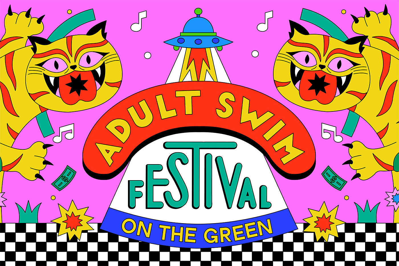 Adult Swim Festival 2023 lineup (Flying Lotus, Sarah Squirm, Eric Andre, Metalocalypse, more)