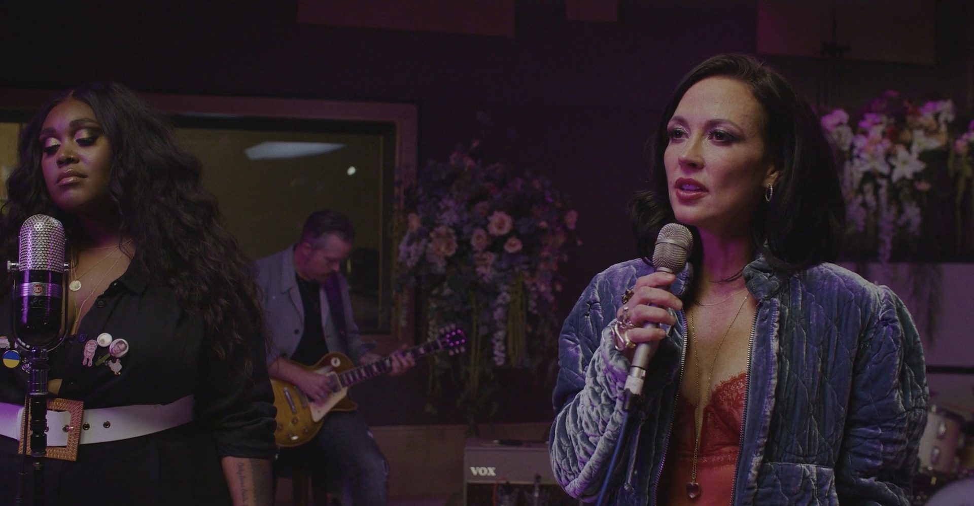 Watch Amanda Shires’ live session video for “Lonely At Night” ft. Brittney Spencer & Jason Isbell