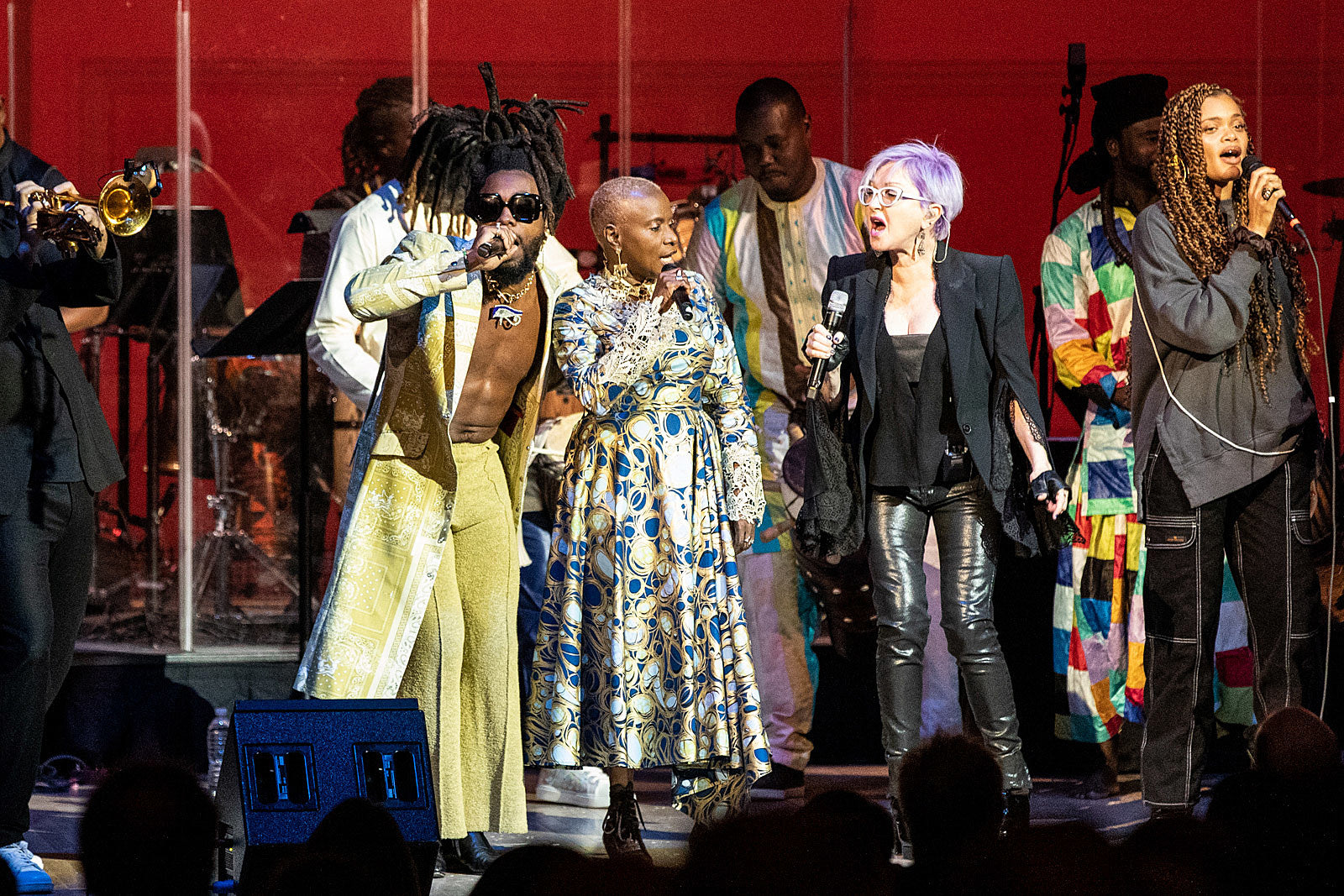 Angélique Kidjo played Carnegie Hall w/ Cyndi Lauper, Philip Glass, Andra Day, more (pics)