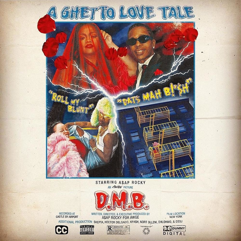 A$AP Rocky shares new song “D.M.B.” (new album ‘ALL $MILES’ on the way?)