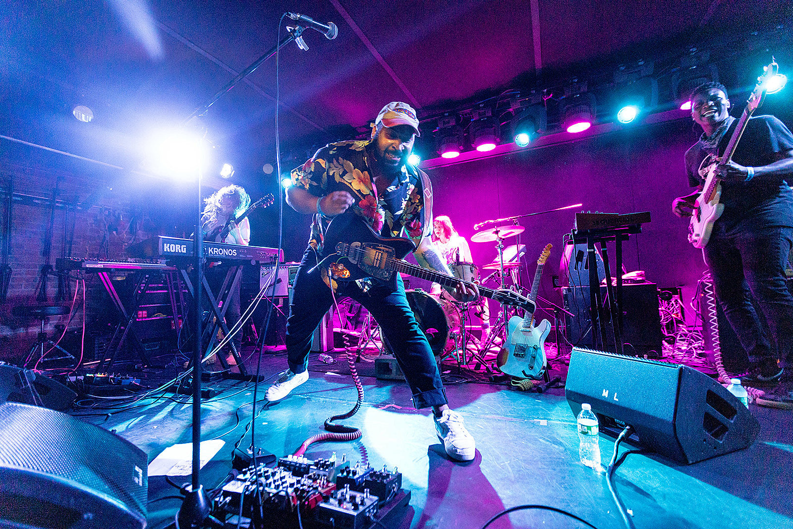 Bartees Strange played Mercury Lounge w/ Hannah Jadagu (pics, video, setlist)