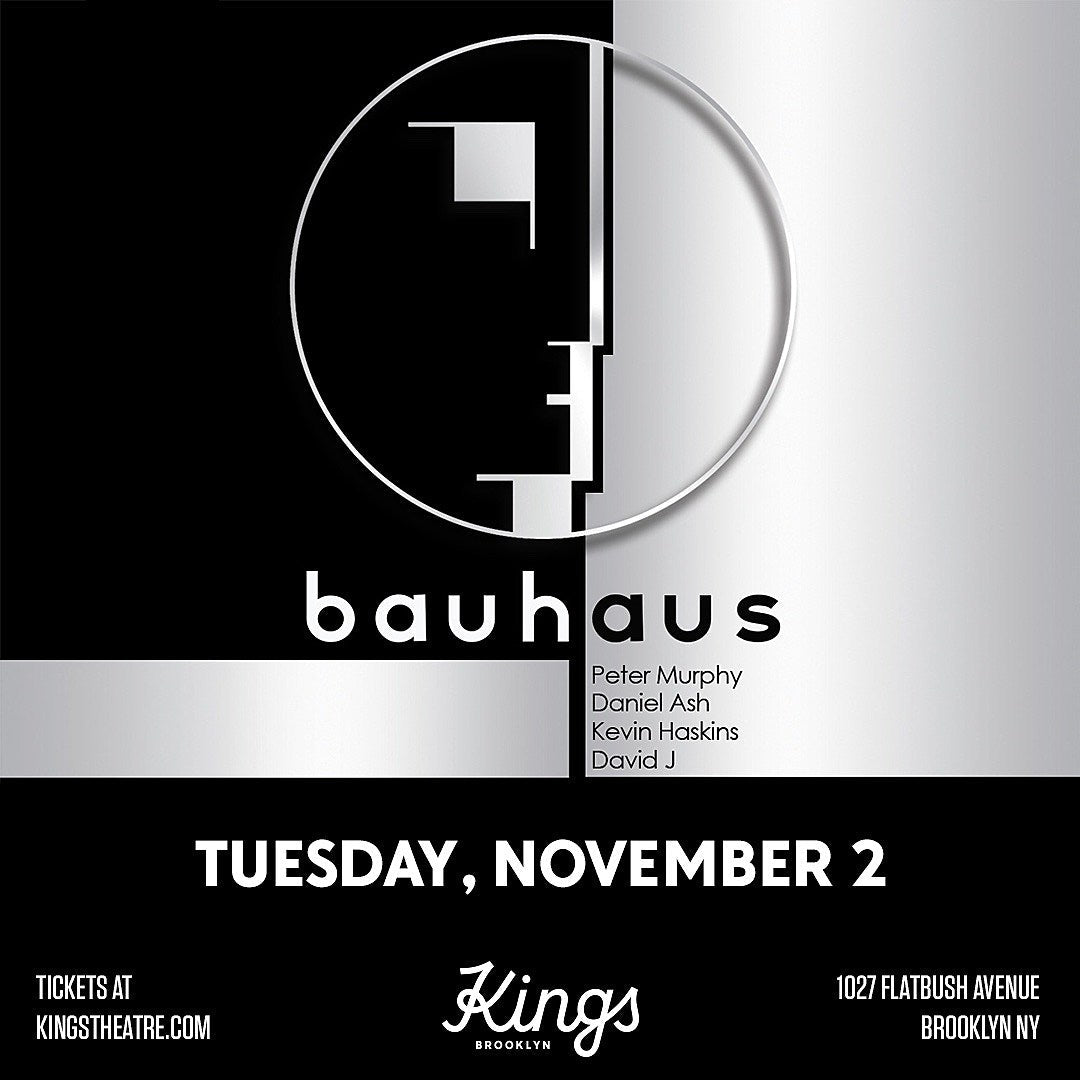 Bauhaus announce new tour dates, including NYC with BrooklynVegan presale