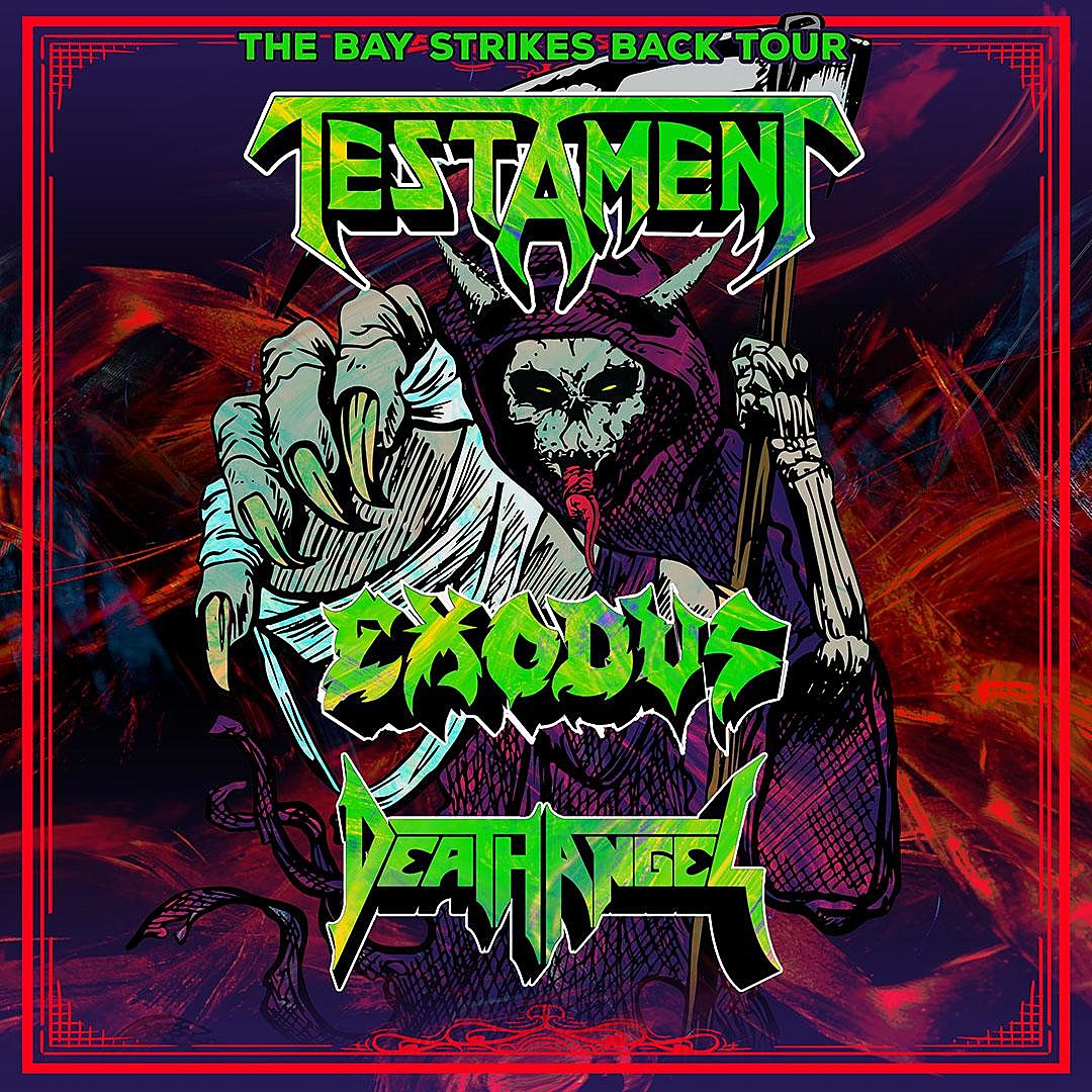 Testament, Exodus & Death Angel postpone ‘Bay Strikes Back Tour’ to 2022