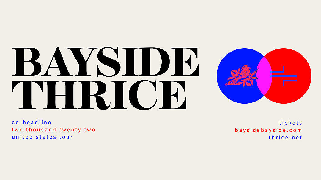 Thrice, Bayside & Anxious announce tour