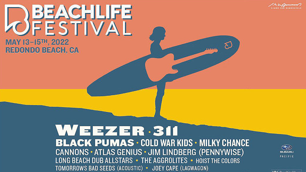 BeachLife Festival 2022 lineup (Weezer, Smashing Pumpkins, 311, Sugar Ray, Sheryl Crow, more)