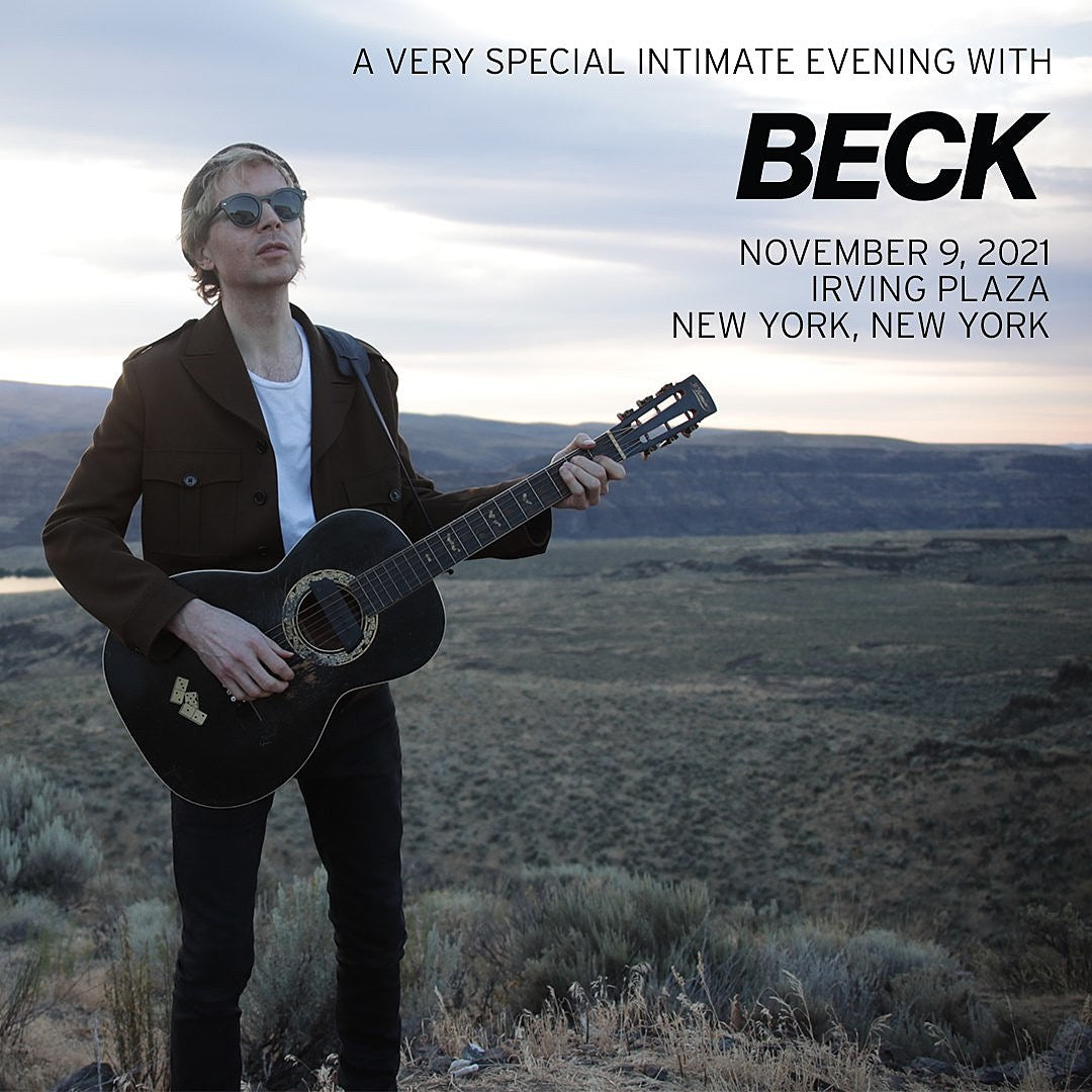 Beck playing Irving Plaza in November