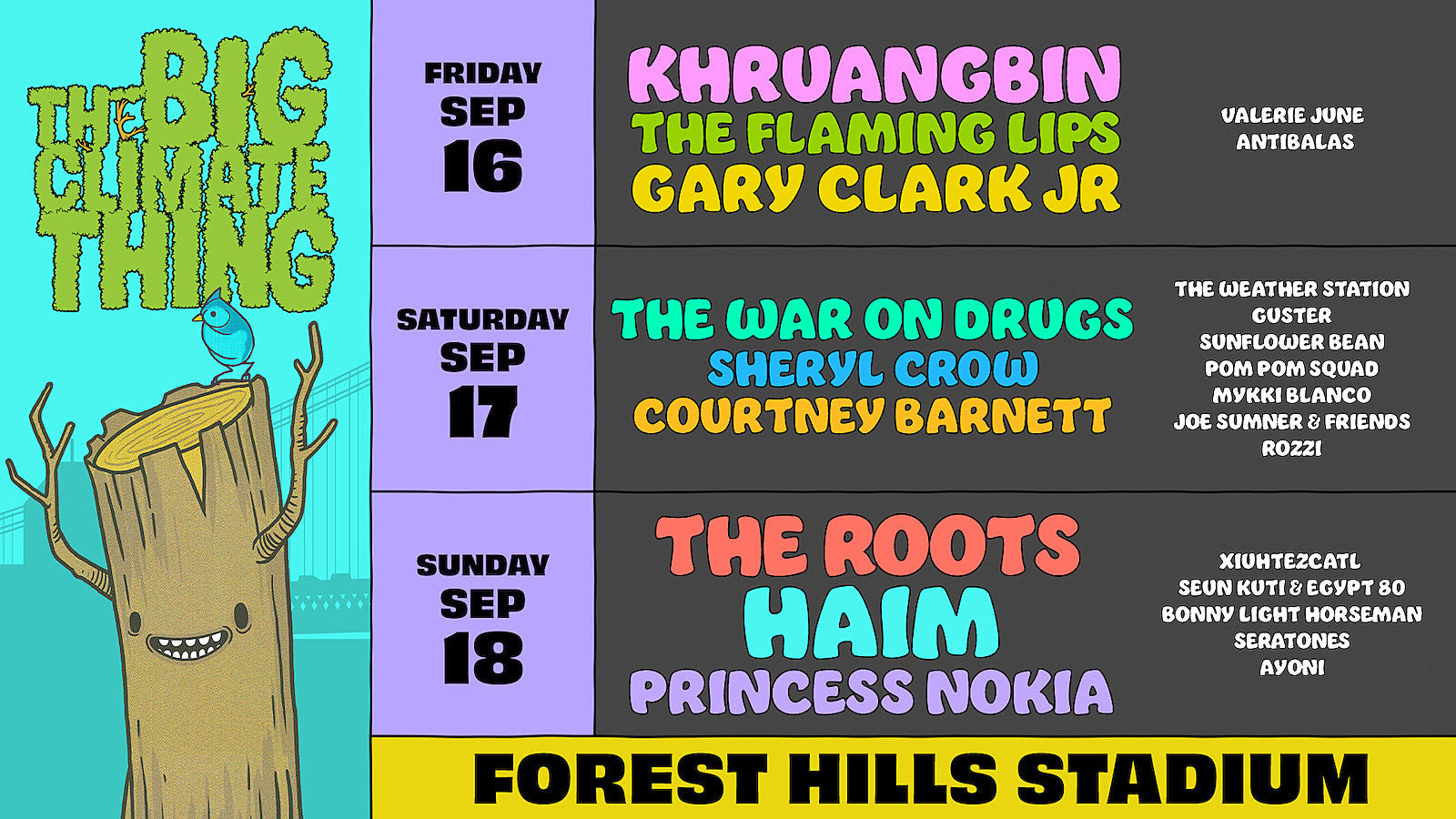 The War on Drugs added to The Big Climate Thing Lineup