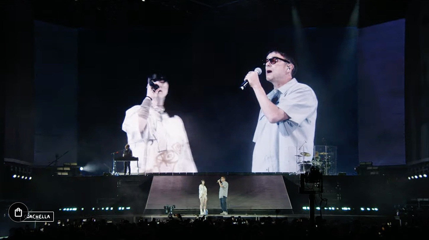 Watch Billie Eilish bring out Damon Albarn and Pos from De La Soul at Coachella for Gorillaz cover