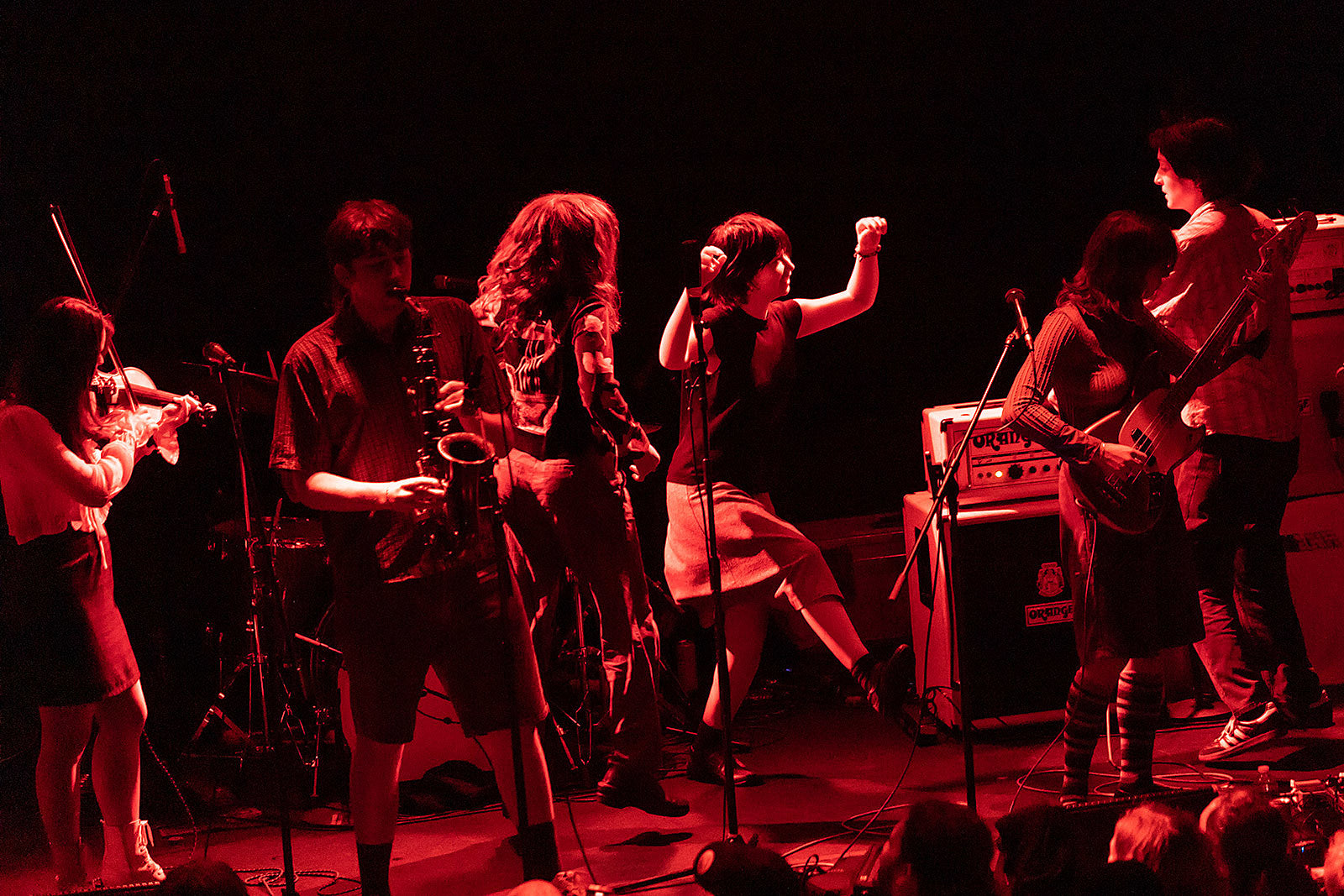 Black Country, New Road covered Billie Eilish w/ Horsegirl at Bowery Ballroom (pics, video, setlist)