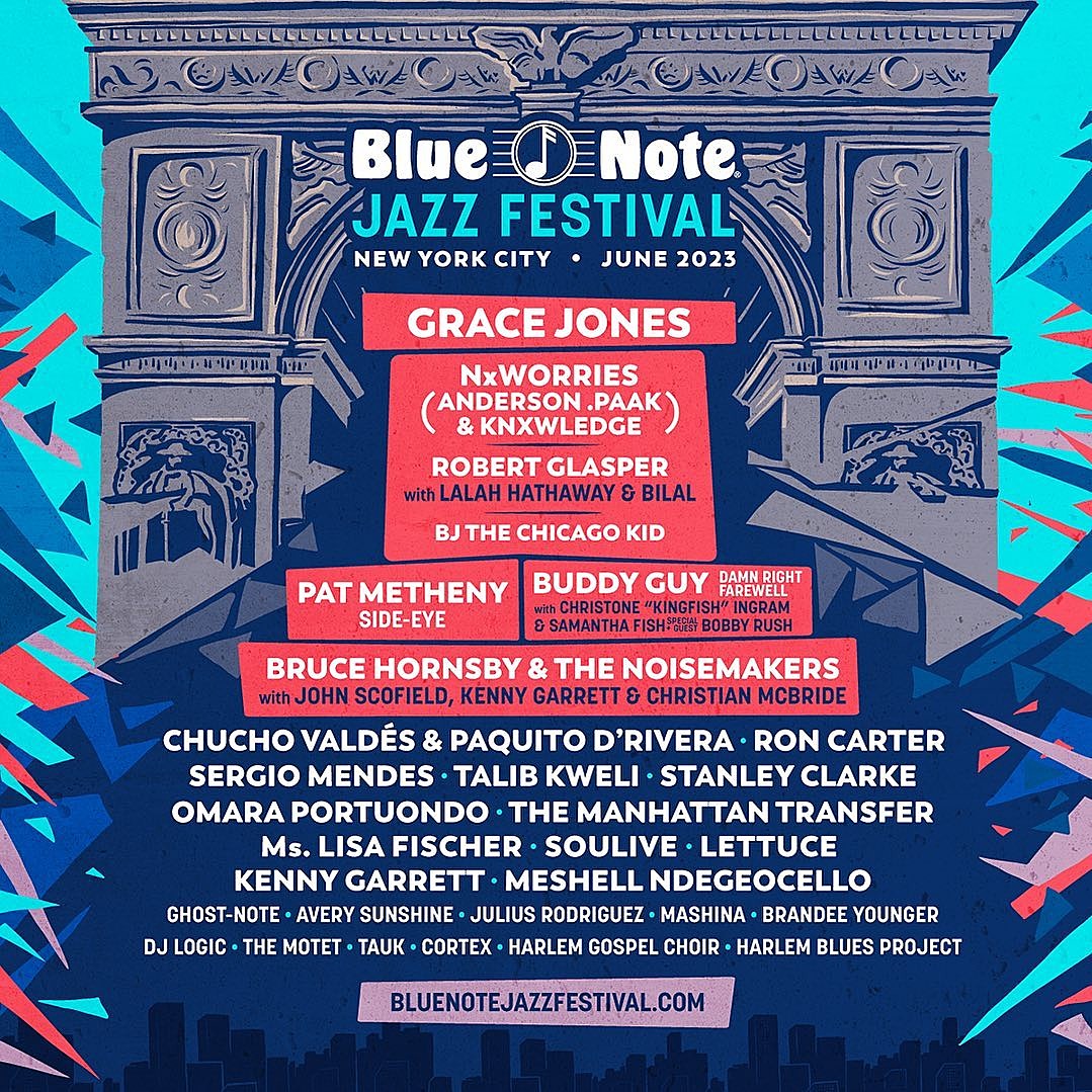 Blue Note Jazz Fest 2023: Grace Jones, NxWorries, Buddy Guy, Meshell Ndegeocello, more