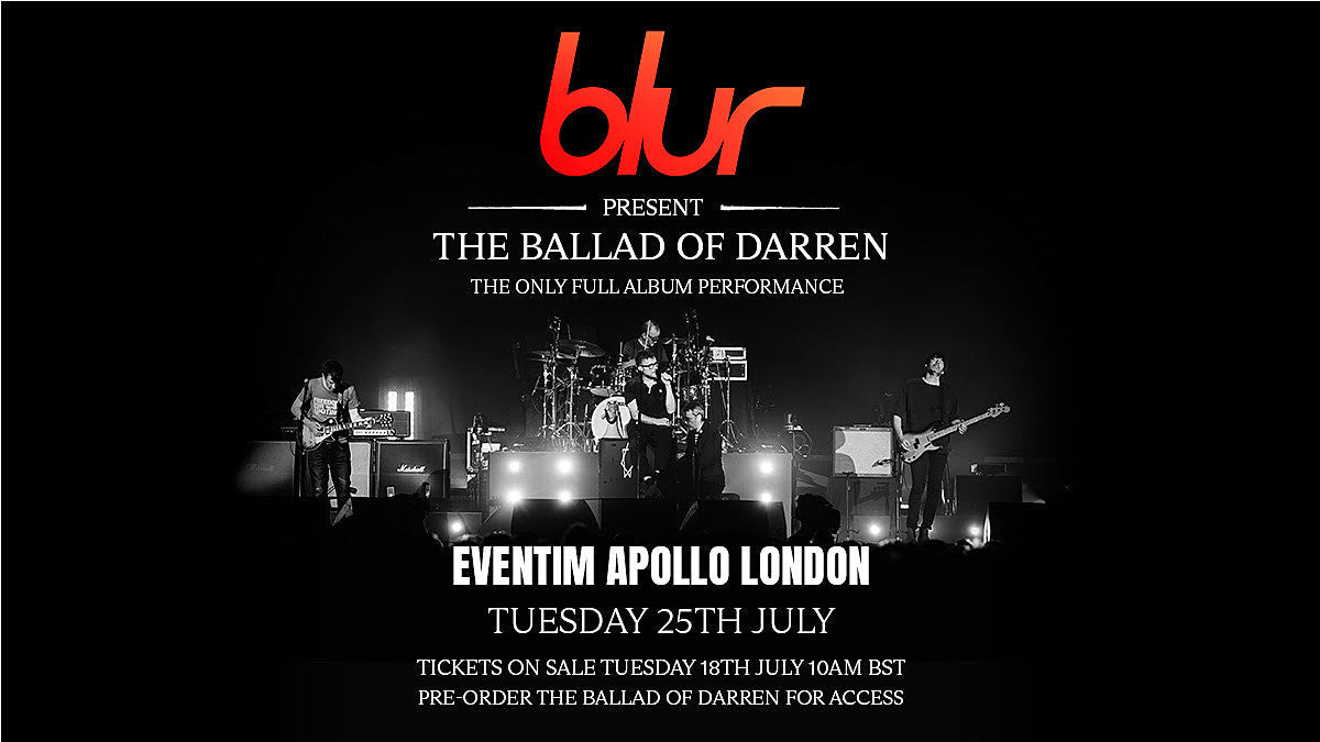 Blur announce ‘The Ballad of Darren’ release show and livestream