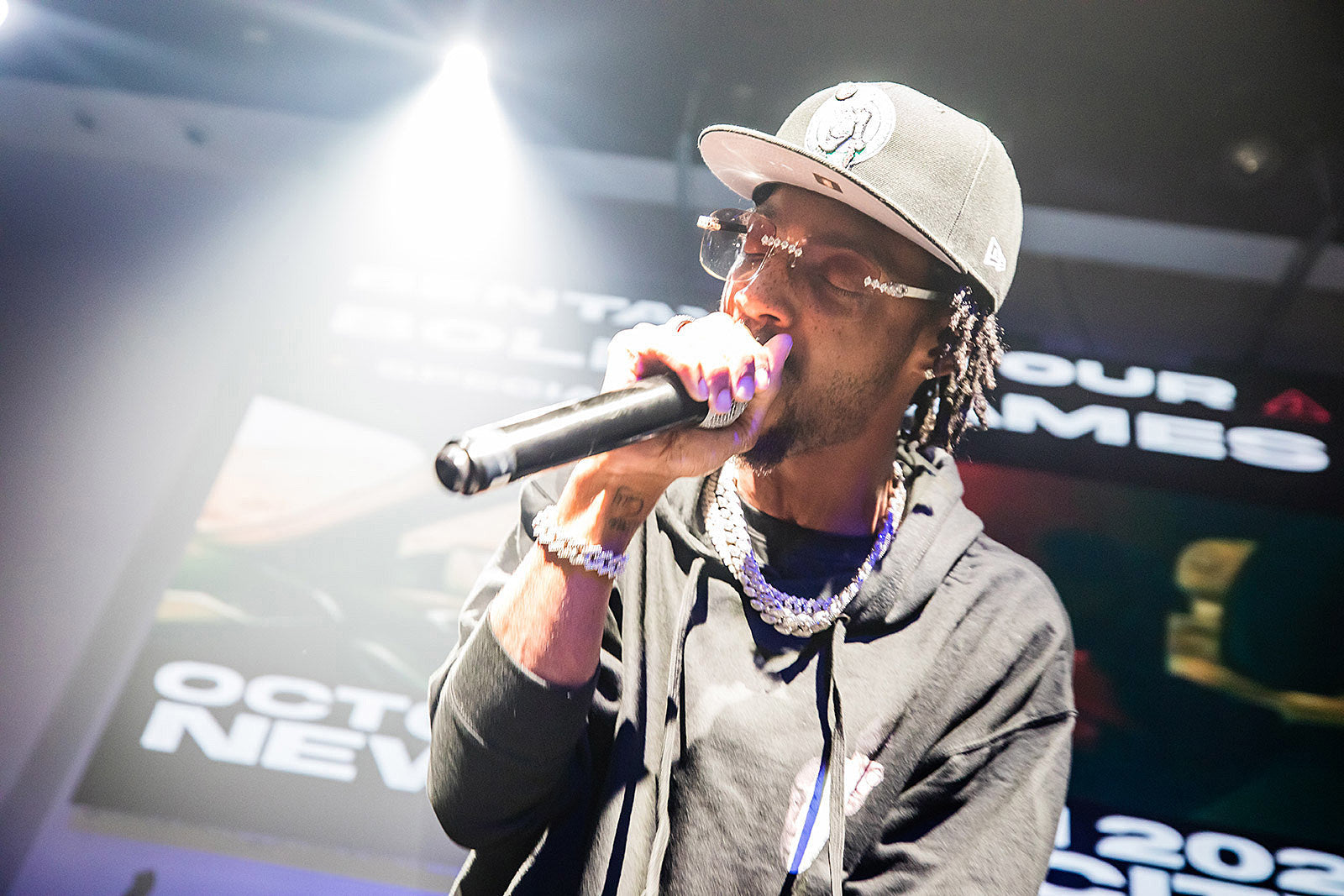 Boldy James @ SOB’s with Webbz & Young McFly, Smoke DZA & The Musalini (pics)
