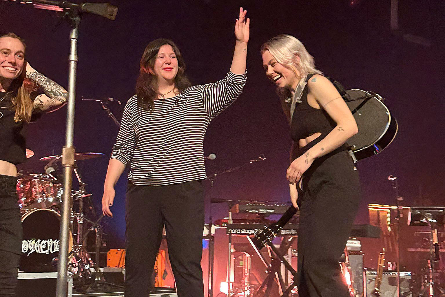 boygenius warmed up for Coachella at Pomona tour opener (video, setlist)