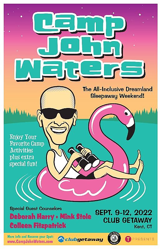 John Waters hosting “Camp John Waters” with Debbie Harry, Mink Stole, more