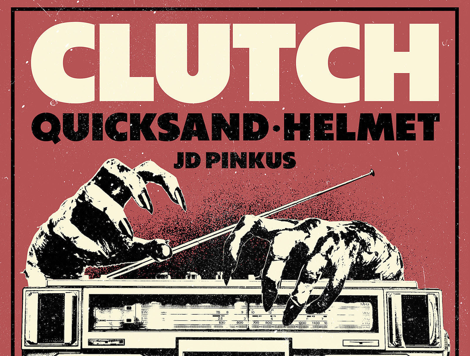 Tickets for Clutch, Quicksand & Helmet in NYC on BV presale (password here)
