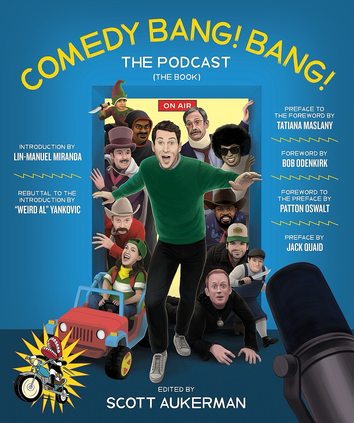 Comedy Bang! Bang! releasing a book, celebrating at The Bell House