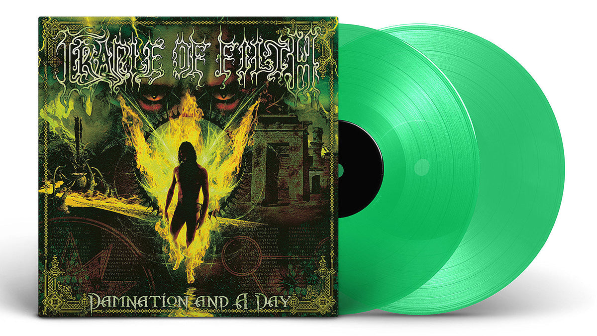 New exclusive vinyl: Cradle of Filth’s ‘Damnation and a Day’ (translucent green)