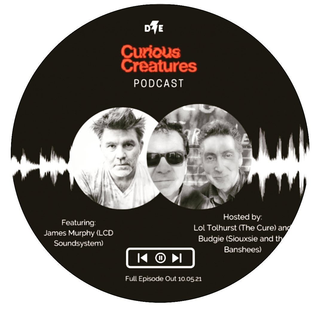 Budgie (Siouxsie & The Banshees) & Lol Tolhurst (The Cure) launch new podcast; James Murphy’s on 1st ep (listen)