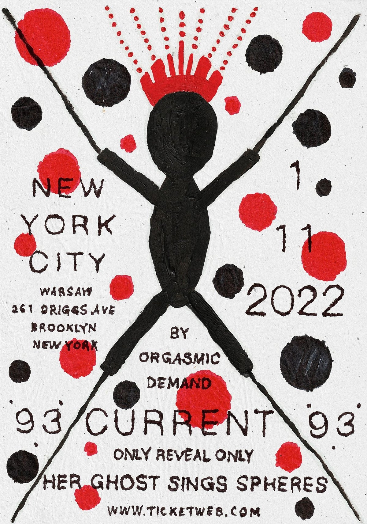 Current 93 ‘Her Ghost Sings Spheres’ NYC show on BrooklynVegan presale (password here)