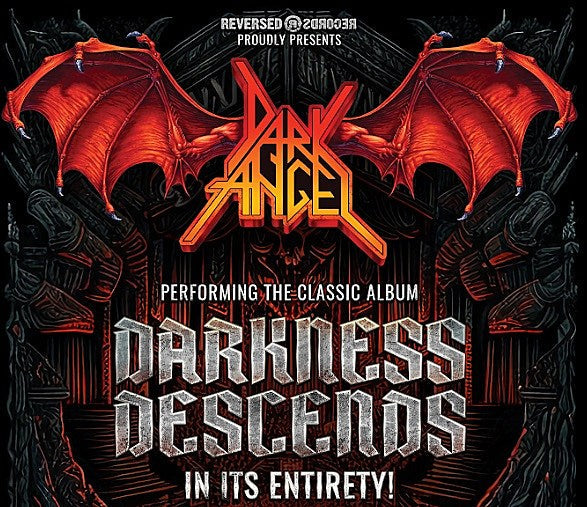 Dark Angel performing ‘Darkness Descends’ in full in NYC & LA this spring