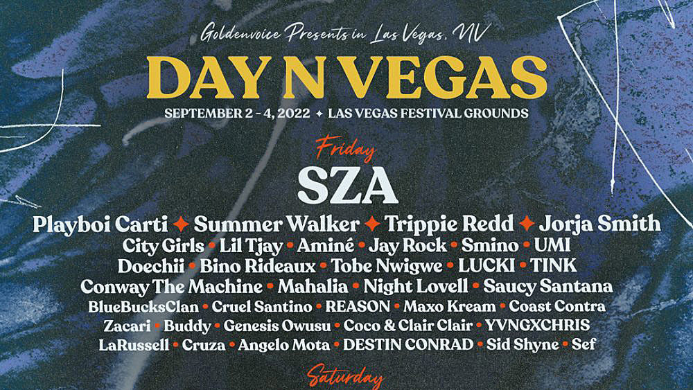 Day N Vegas 2022 lineup (Travis Scott, SZA, J. Cole, Freddie Gibbs, Pusha T, more)