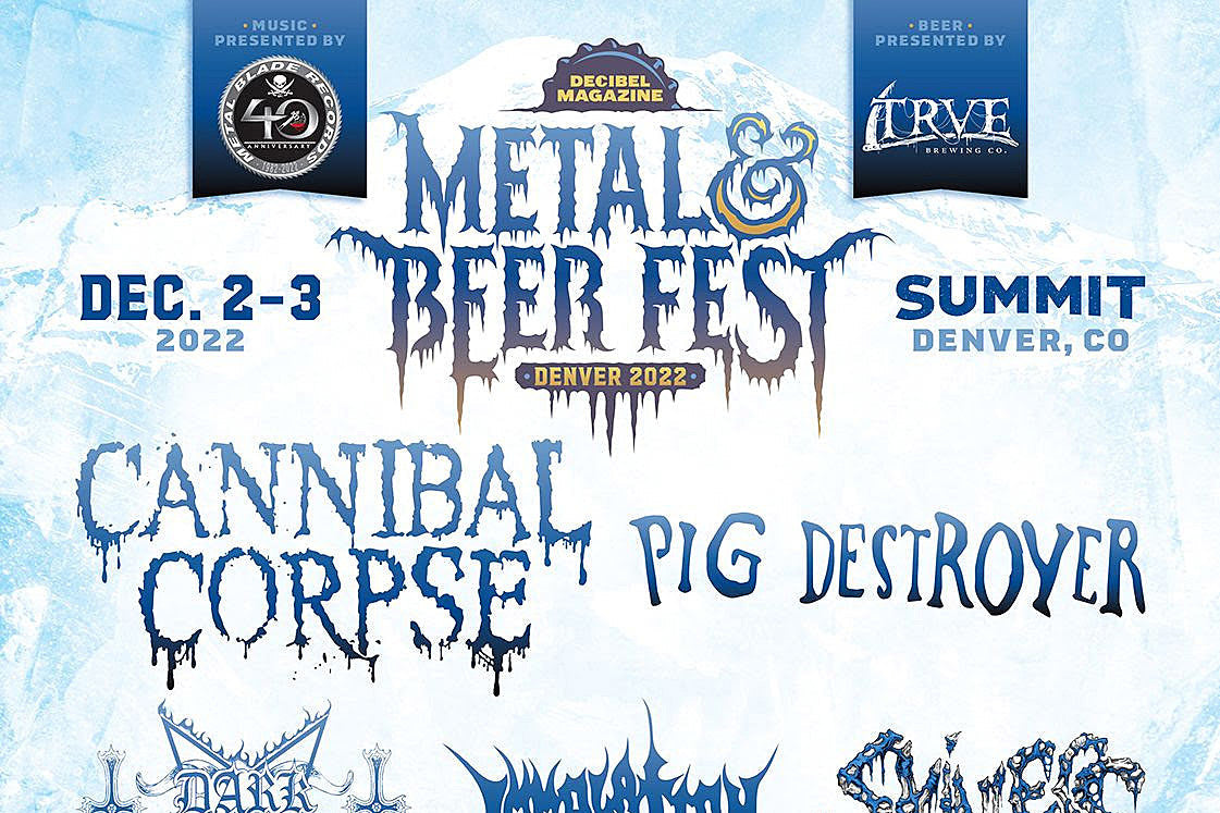 Decibel Fest Denver 2022 lineup: Cannibal Corpse, Pig Destroyer, Dark Funeral, Immolation, more