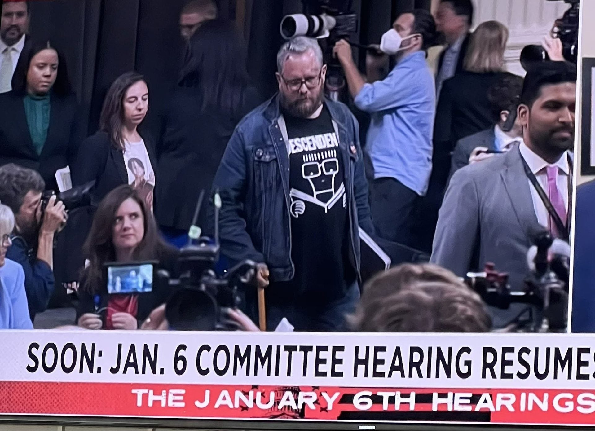 Descendents respond after former Oath Keeper wears their t-shirt while testifying to Jan 6 Committee