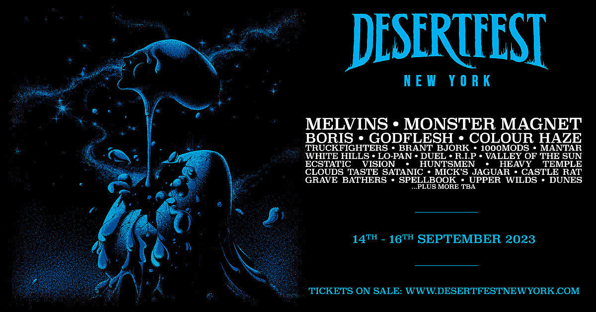Godflesh, Monster Magnet, Mantar, Huntsmen & more added to Desertfest NYC