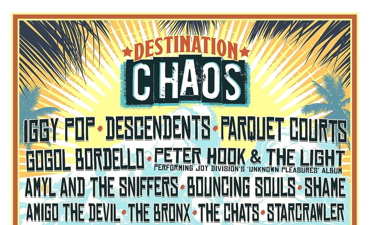 Destination Chaos is a new punk rock resort vacation with Iggy Pop, Descendents & more