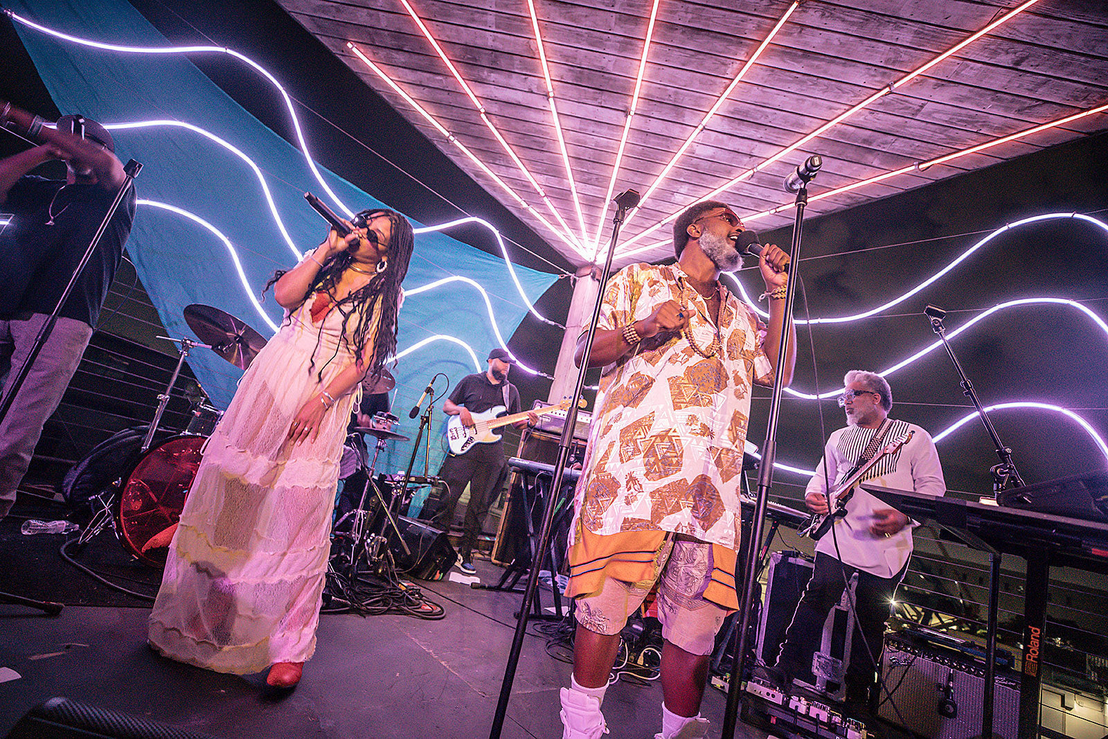 Digable Planets stayed cool on Elsewhere Rooftop (pics, video)