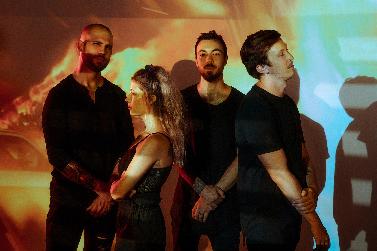Down Again team w/ Counterparts’ Brendan Murphy on new version of “The Fire” (watch the video)