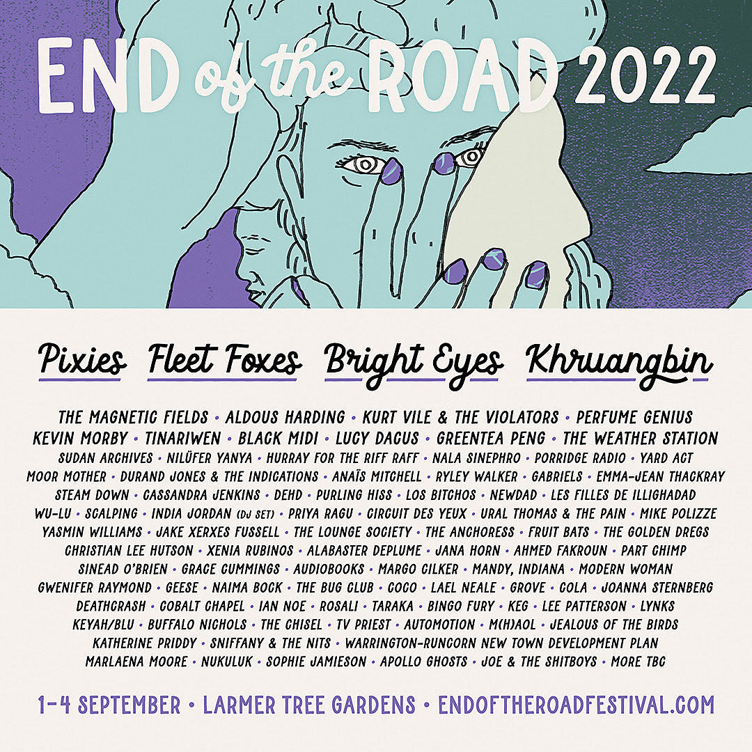 End of the Road 2022 lineup: Pixies, Fleet Foxes, Bright Eyes, Khruangbin, more