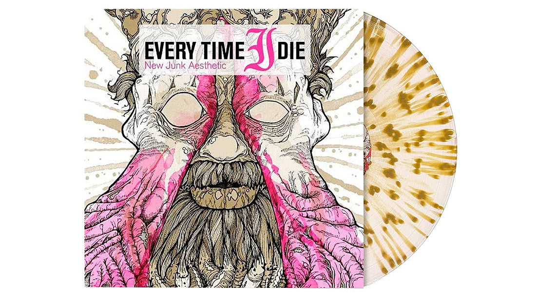 New exclusive vinyl: Every Time I Die’s ‘New Junk Aesthetic’ on limited milky clear w/ gold splatter