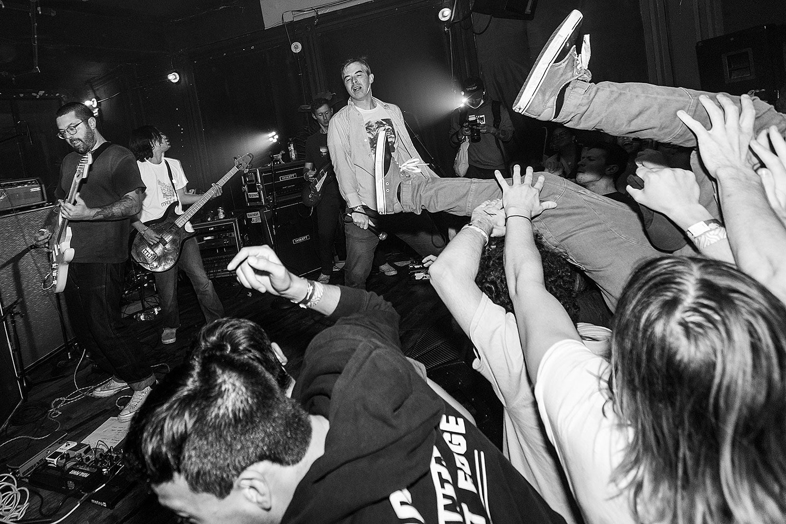“Please stage dive from every direction to every band on this lineup”