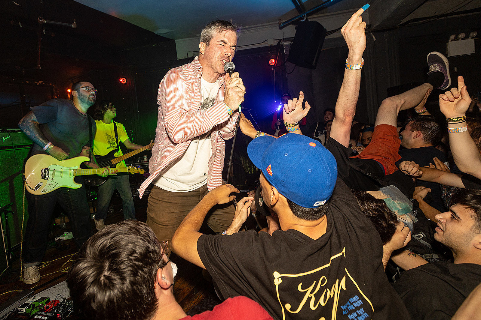Fiddlehead played Market Hotel with Ekulu, Blair & Action News (pics + full-set Philly video)