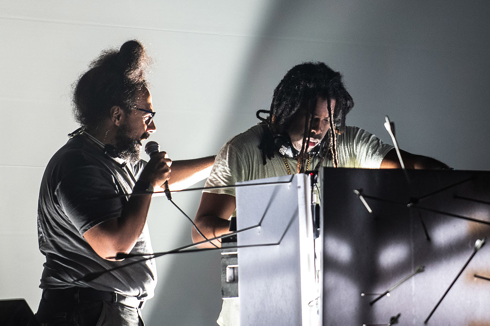 Flying Lotus played Brooklyn Mirage with Reggie Watts and Jerry Paper (pics)