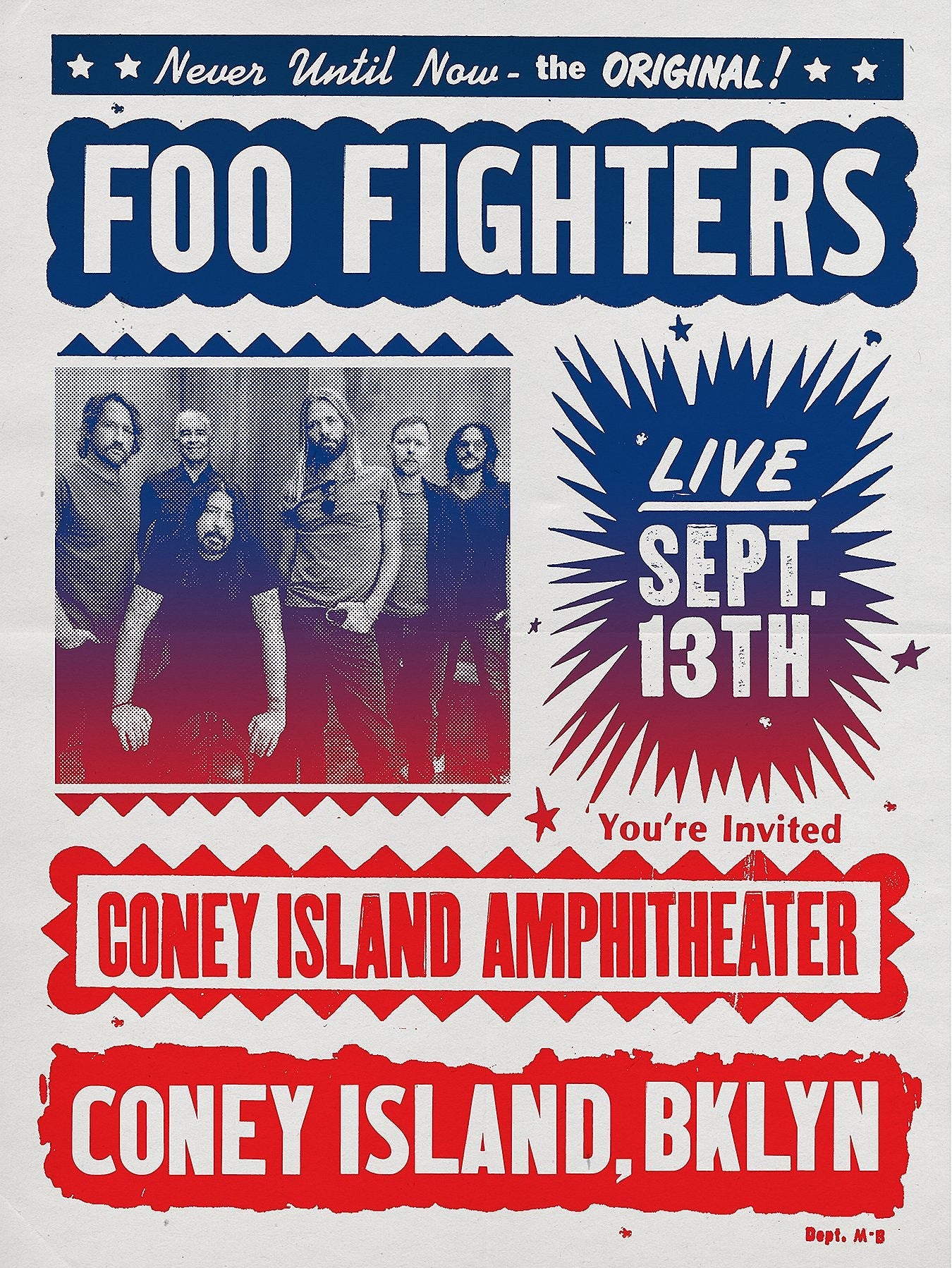 Foo Fighters announce Coney Island Amphitheater show