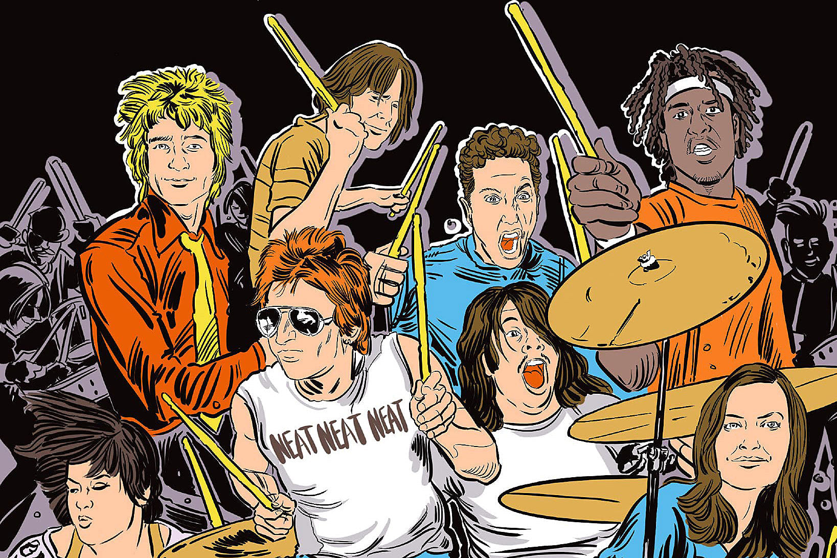 Punk drumming book ‘Forbidden Beat’ features interviews & essays with dozens of punk greats