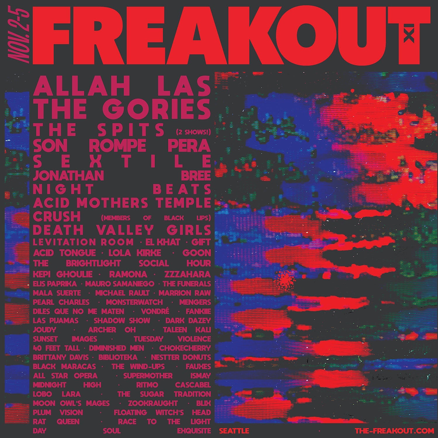 Seattle’s Freakout Fest announces 2023 lineup