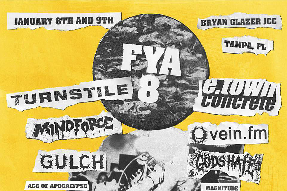 FYA 8 Lineup (Turnstile, E.Town Concrete, Vein.fm, Gulch, more)