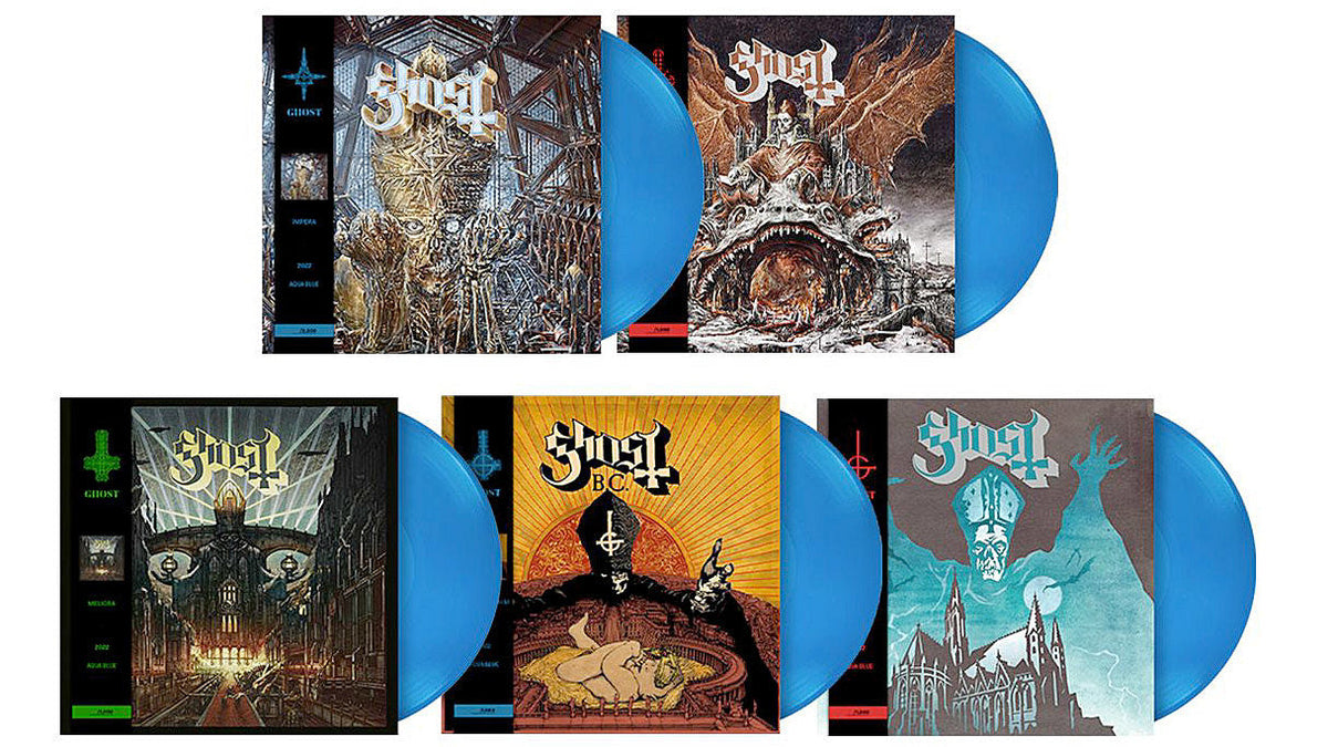 Ghost: new limited color vinyl variants, book, t-shirt & more available to pre-order