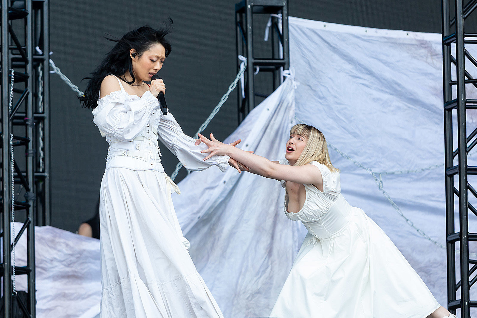 Rina Sawayama adds NYC show with Magdalena Bay to tour, played GovBall (pics)