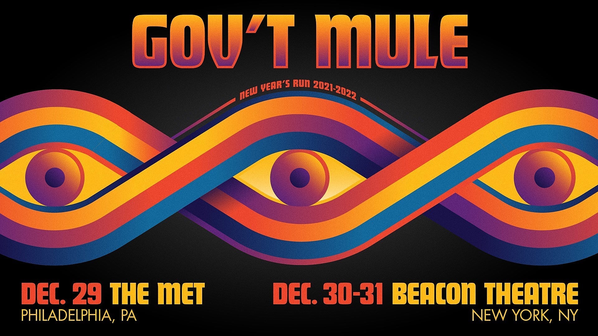 Gov’t Mule announce 2021 New Year’s shows in NYC & Philly