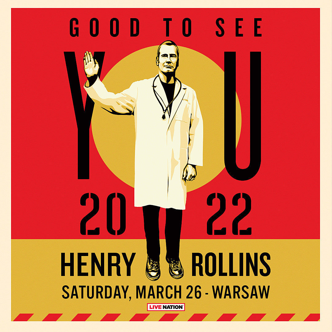 Henry Rollins @ Warsaw on BrooklynVegan presale (password here)