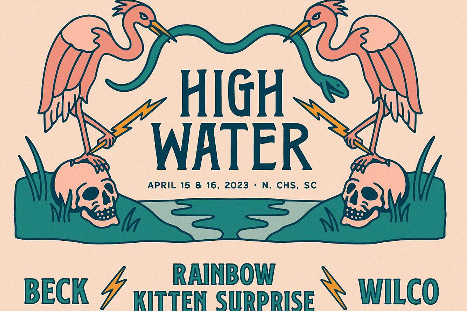 High Water Festival 2023 lineup (Wilco, Beck, Father John Misty, Angel Olsen, Shovels & Rope, more)