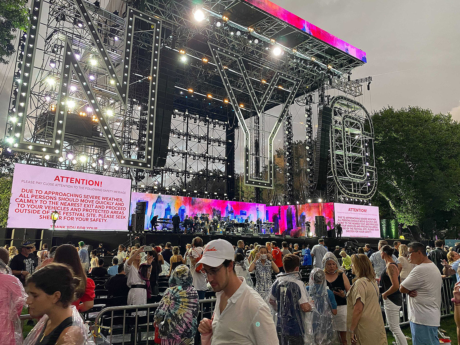 We Love NYC: The Homecoming Concert canceled mid-show due to weather
