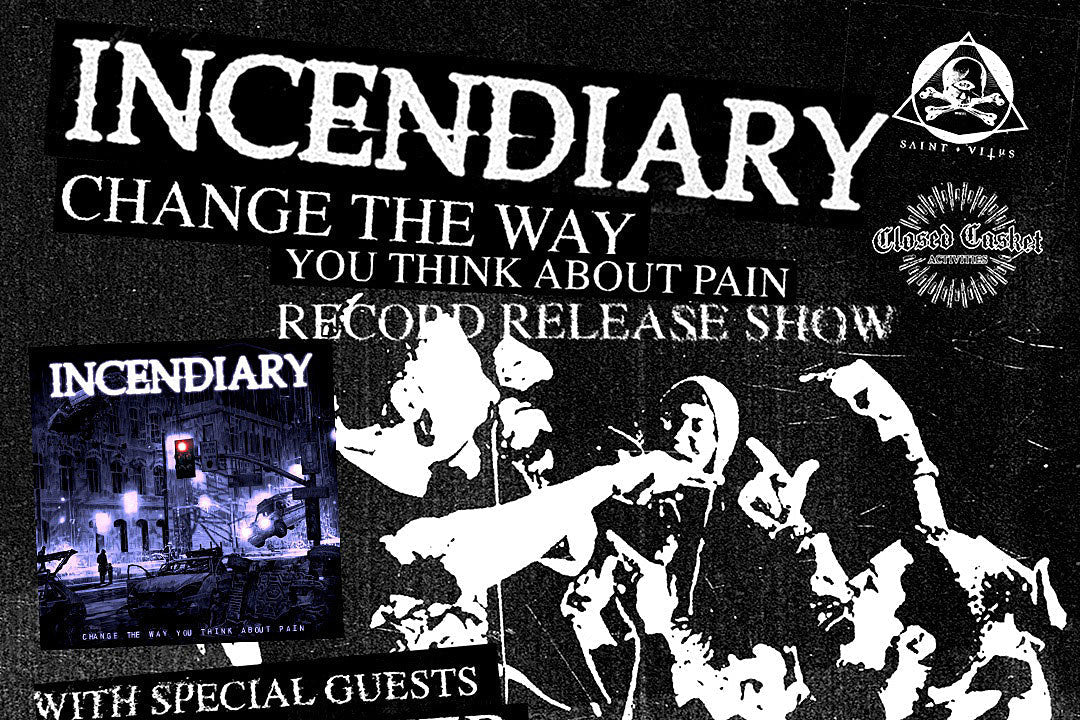 Incendiary announce NYC album release show w/ Fleshwater, Foreign Hands & Combust