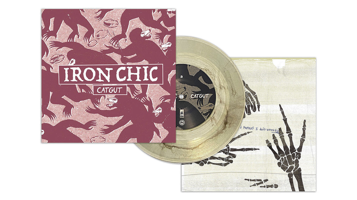 Iron Chic & Ways Away (Samiam, Stick To Your Guns) team for split 7″ (exclusive coke bottle clear pre-order)