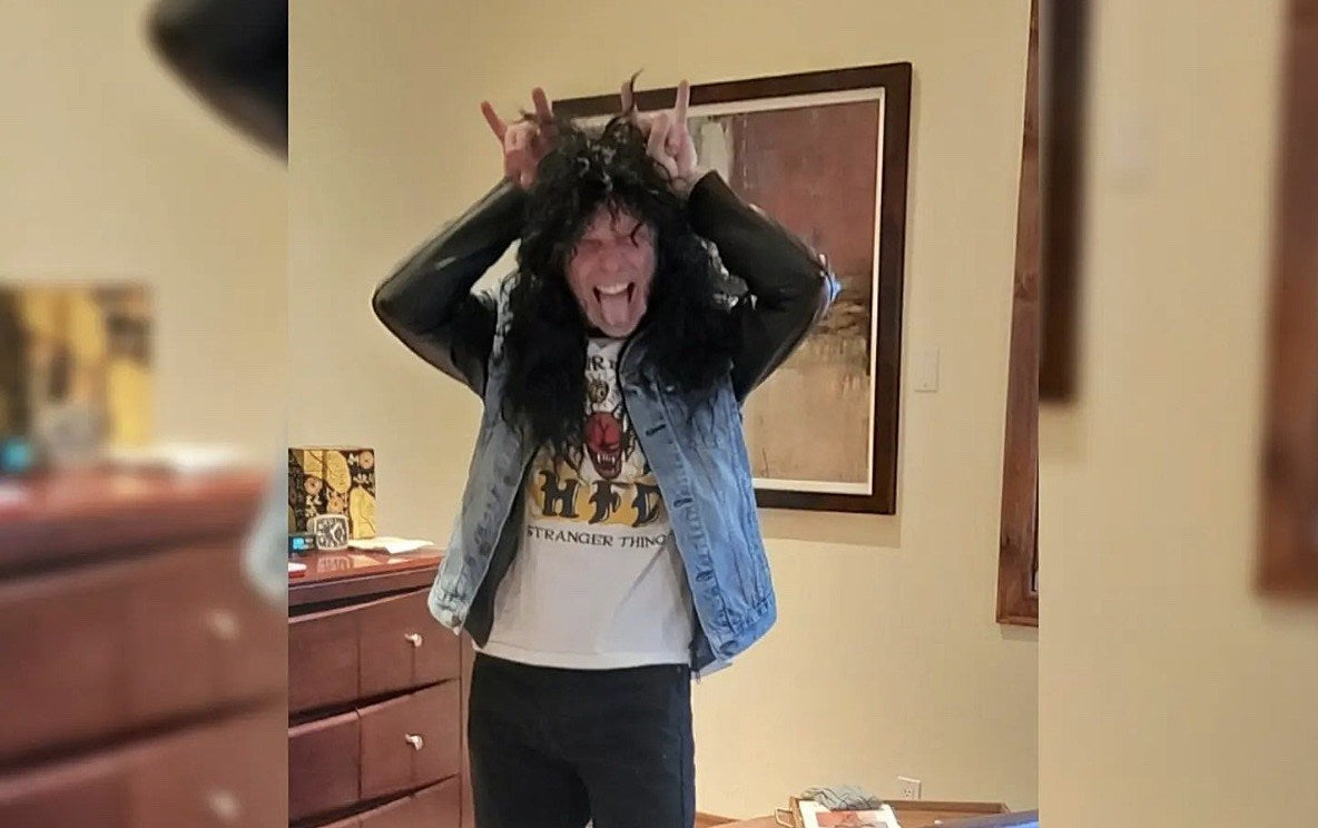 James Hetfield was Eddie Munson from ‘Stranger Things’ for Halloween