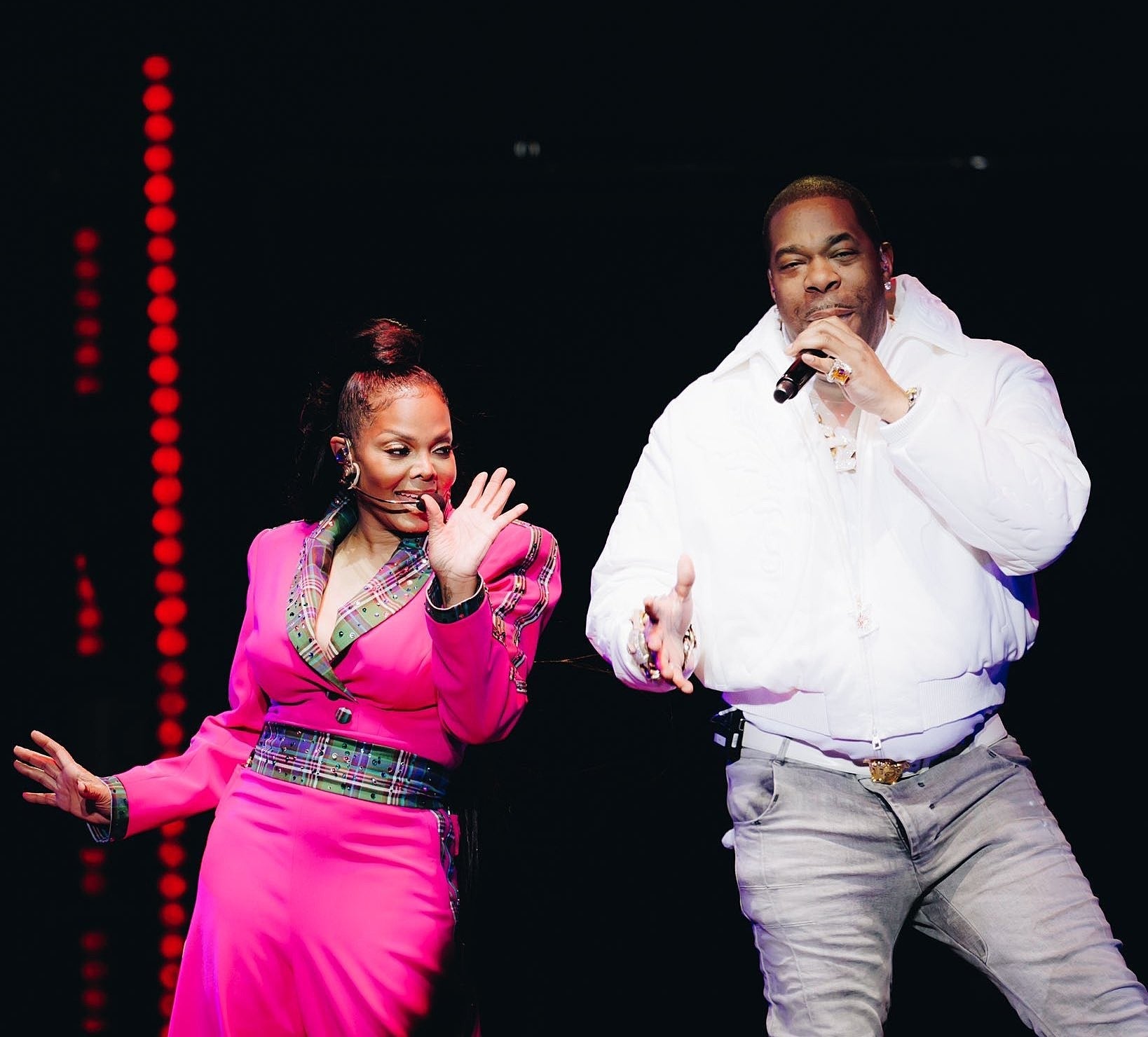 Watch Janet Jackson & Busta Rhymes perform “What’s It Gonna Be!?” together for the first time at MSG